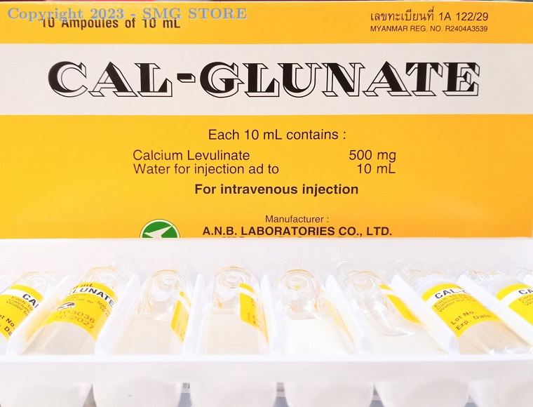 73608357 - Cal Glunate inj (Thai) 10amps 6/29