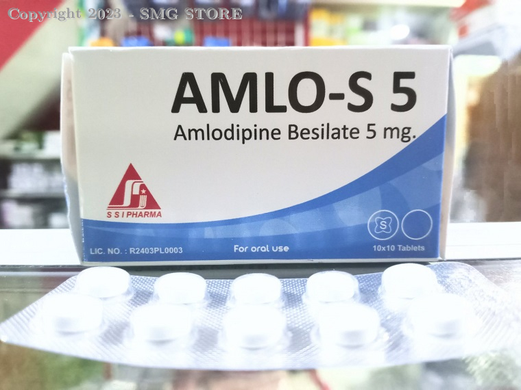 14048904 - Amlodipine 5mg (Amlo S 5) tab 5/28