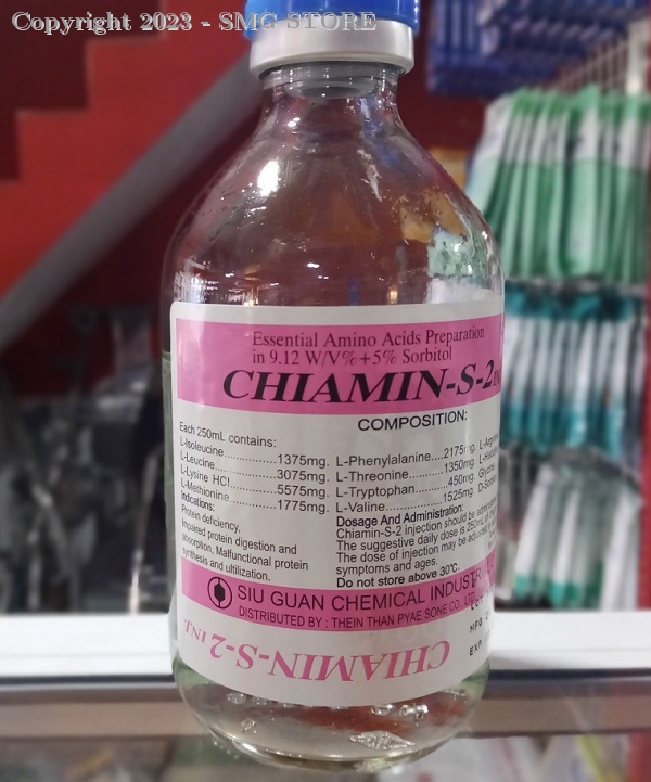 21304378 - Chiamin -S-2 Inj 250 ml (Thaiwan) 1/27