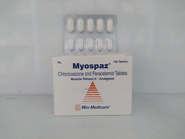 63792066 - Myospaz (Chlorzoxazone & Paracetamol Tab) 7/28