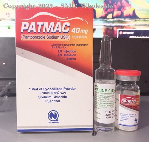 Patmac 80864020 - Patmac 40mg inj(Pantoprazole sodium 40mg injection)