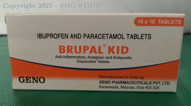 09610742 - Brupal Kid 225mg (Ibuprofen & Para) 11/27