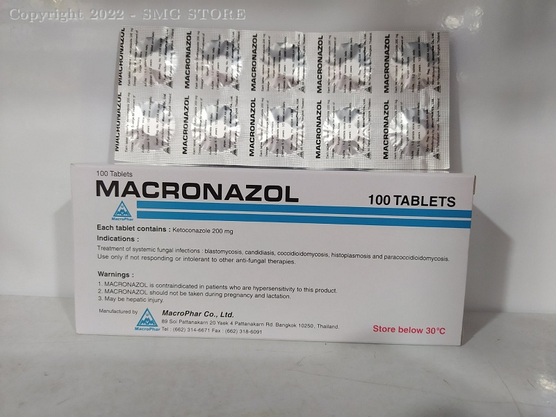 Macronazole (Ketoconazole 200mg)
