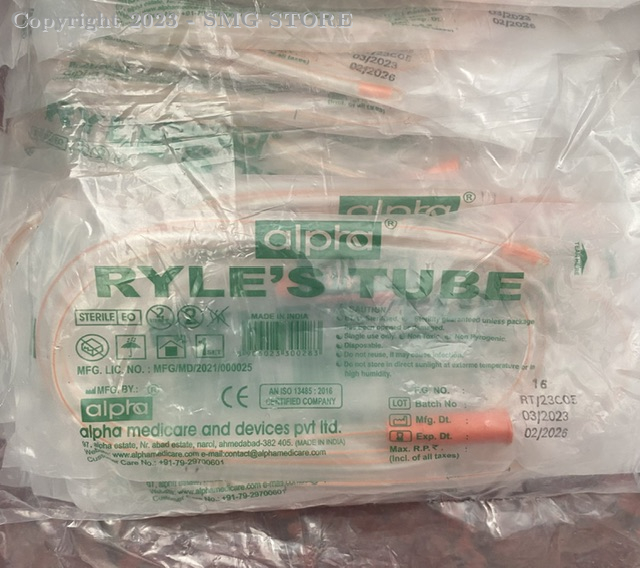 64186359 - Ryles Tube No 16 (Silicone) GRC (7/29)